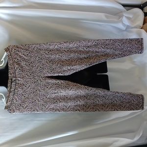 Climate Right by Cuddl Duds Size M Leopard Print pants